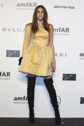 Izabel Goulart - Milan Fashion Week amfAR Gala in Italy - September 2014