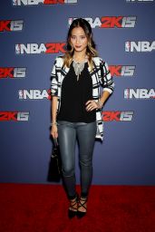 Jamie Chung at the NBA 2K15 Launch Celebration in New York City