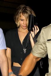 Jennifer Lawrence - Leaving the Coldplay Concert in Los Angeles, September 2014