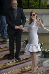 Jessica Chastain - Arriving at the Maria Cristina Hotel in San Sebastian in Spain - Sept. 2014