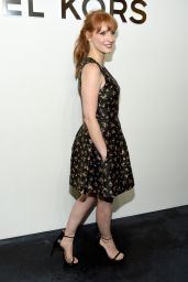 Jessica Chastain - Michael Kors Spring 2015 Fashion Show in New York City