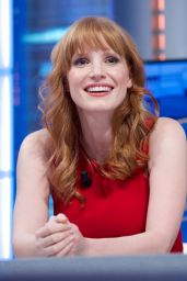 Jessica Chastain Tapes an Appearance on the 
