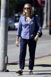 Jodie Foster Street Style - Out in West Hollywood, September 2014