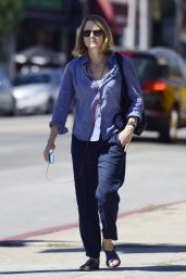 Jodie Foster Street Style - Out in West Hollywood, September 2014