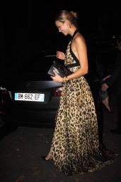 Karlie Kloss Night Out Style - Paris, September 2014