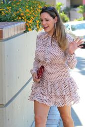 Kelly Brook Hot in Mini Dress - Out in Hollywood, September 2014
