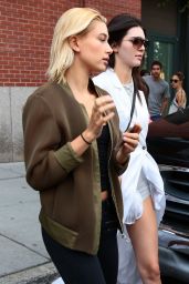 Kendall Jenner and Hailey Baldwin Style - Out in New York City - August 2014