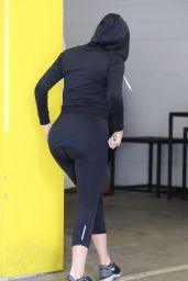 Khloe Kardashian - Going to the Gym in Los Angeles, September 2014