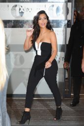 Kim Kardashian - Leaving BBC Radio1 in central london - September 2014