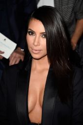 Kim Kardashian - Paris Fashion Week in Paris, Lanvin Show - September 2014