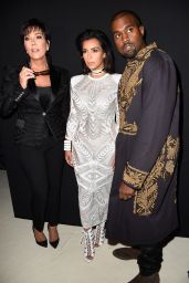 Kim Kardashian - Paris Fashion Week - The Balmain Show, September 2014
