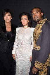 Kim Kardashian - Paris Fashion Week - The Balmain Show, September 2014