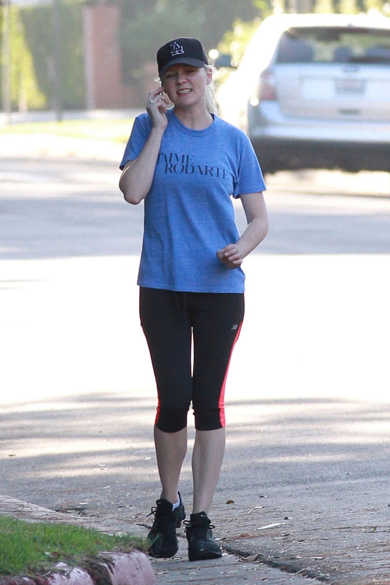 Kirsten Dunst in Leggings - Out in Los Angeles - September 2014 ...