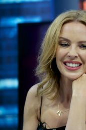 Kylie Minogue Appeared on El Hormiguero Show in Madrid