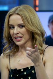 Kylie Minogue Appeared on El Hormiguero Show in Madrid