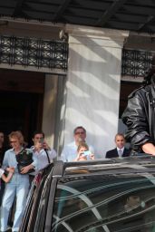 Lady Gaga Leaving Her Hotel in Athens (Greece) - September 2014