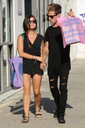 Lucy Hale & Her Boyfriend Shopping in Beverly Hills - September 2014