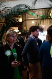 Lucy Lawless - Green Party Election Campaign Event in Auckland - September 2014