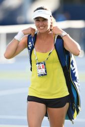 Martina Hingis Practice - U.S. Open 2014
