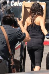Mila Kunis Leaving a Pilate Class in Los Angeles - August 2014