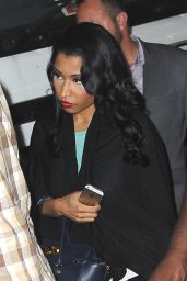 Nicki Minaj Casual Style - Arriving at a Photoshoot in NYC - September 2014
