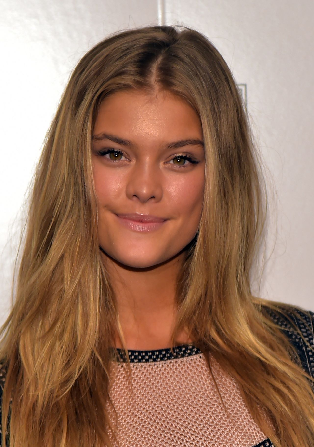 Nina Agdal - Herve Leger By Max Azria Fashion Show in New York City ...