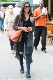 Olivia Munn Street Style - Out in New York City - September 2014