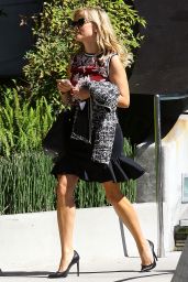 Reese Witherspoon in Mini Skirt Out in Los Angeles - September 2014