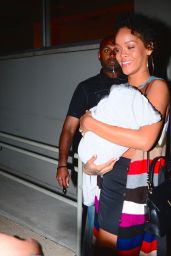 Rihanna - Leaving a Photoshoot in New York City - September 2014