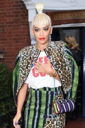 Rita Ora Style - Out in London, September 2014