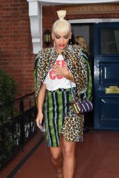 Rita Ora Style - Out in London, September 2014