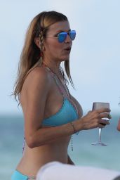 Rita Rusic Bikini Candids - Beach in Miami - September 2014