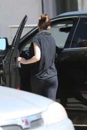 Rooney Mara in Tights - Out in Studio City, Sept. 2014