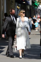 Rosamund Pike - Out Shopping in Paris, September 2014