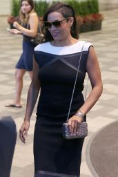 Rosario Dawson Style - Out in Toronto - September 2014