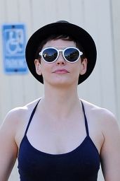 Rose McGowan - Out in Los Angeles, September 2014