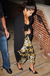 Selena Gomez - Arriving at her hotel in New York City - September 2014