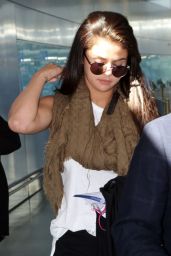 Selena Gomez at Toronto Airport - September 2014