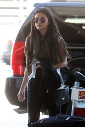 Selena Gomez at Toronto Airport - September 2014