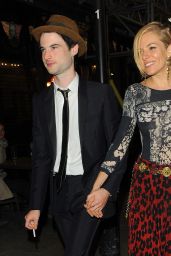 Sienna Miller - Leaving Another Magazine Party at Lou Lou