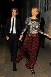 Sienna Miller - Leaving Another Magazine Party at Lou Lou