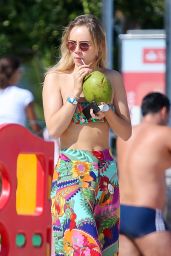 Suki Waterhouse Bikini Candids on the Beach in Rio de Janeiro - September 2014