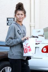 Zendaya Coleman at Dancing With The Stars Rehearsal in Los Angeles – September 2014