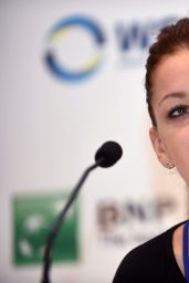 Agnieszka Radwanska – BNP Paribas WTA Finals 2014 Singapore Press Conference