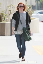 Alyson Hannigan - Out in Los Angeles, October 2014