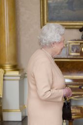 Angelina Jolie - Meets Queen Elizabeth II at Buckingham Palace - October 2014