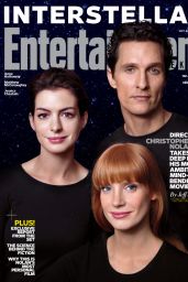 Anne Hathaway & Jessica Chastain - Entertainment Weekly Magazine  October 24, 2014 Issue