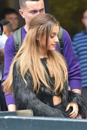Ariana Grande - Outside the London Studios, October 2014