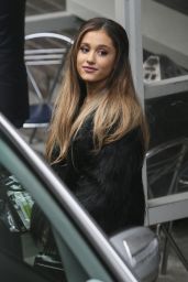 Ariana Grande - Outside the London Studios, October 2014
