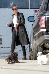 Ashley Benson Spotted Dog Walking in Hollywood, October 2014
